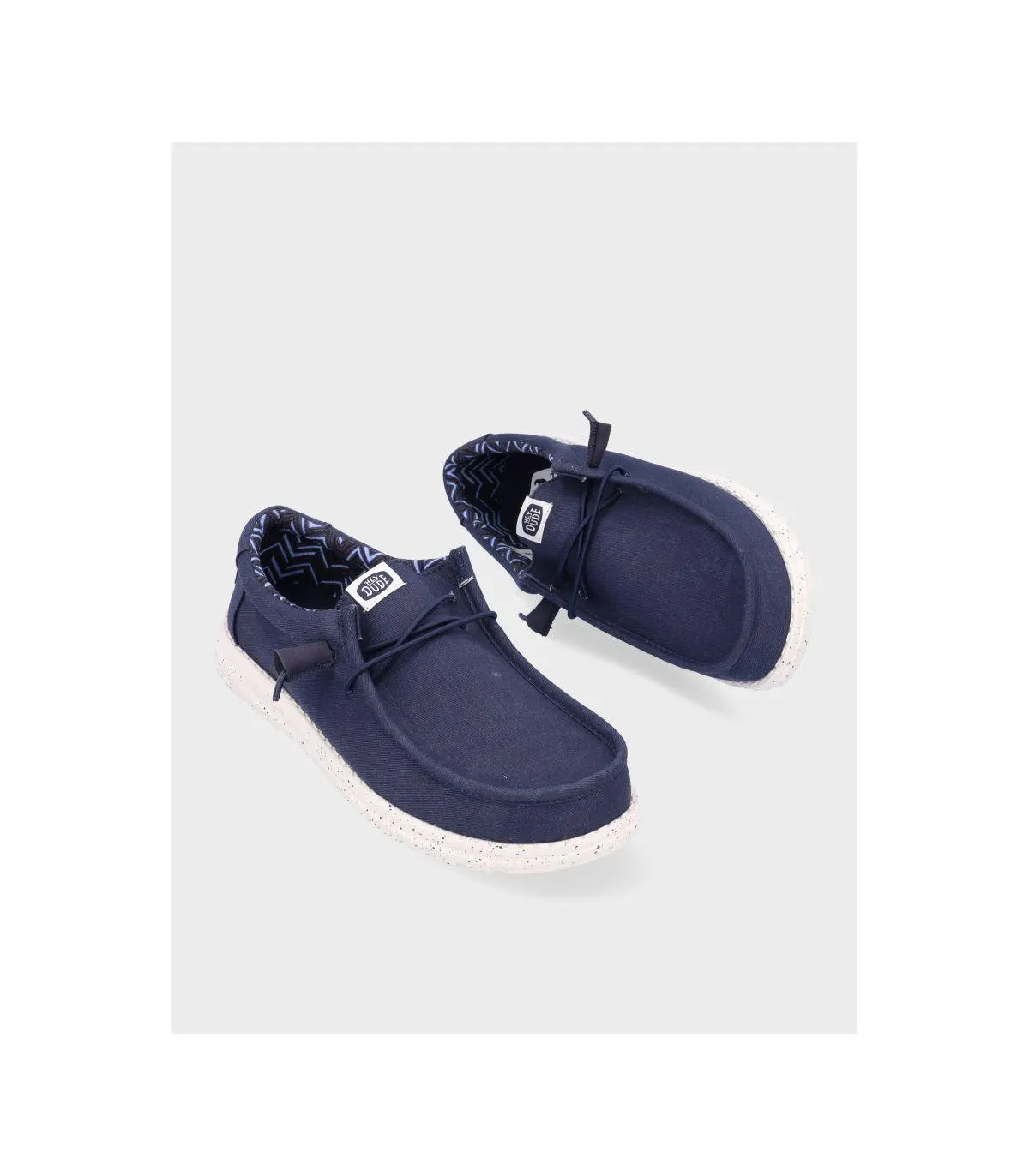 ZAPATO HEY DUDE WALLY CANVAS NAVY