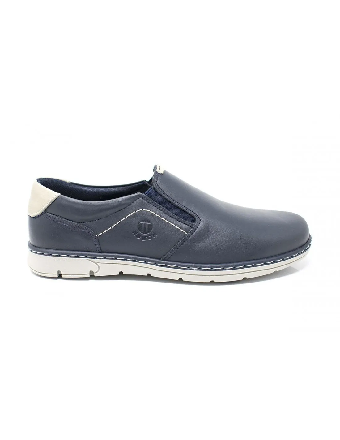 ZAPATO MOCASIN HOMBRE NOTTON 176 AZUL MARINO