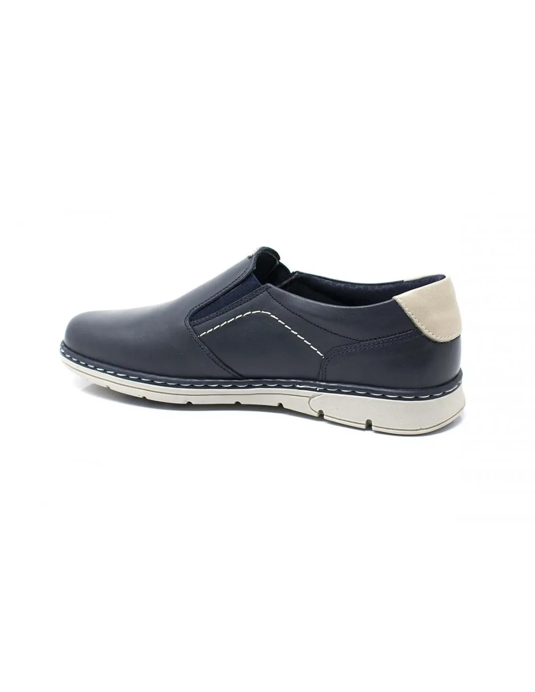 ZAPATO MOCASIN HOMBRE NOTTON 176 AZUL MARINO