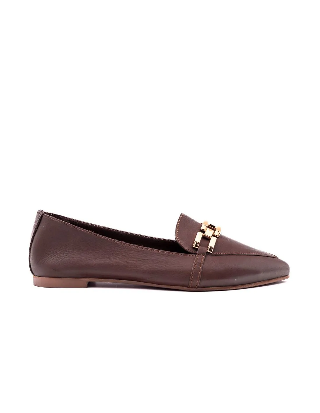 ZAPATO MOCASN MUJER TOP3 22737 MARRON