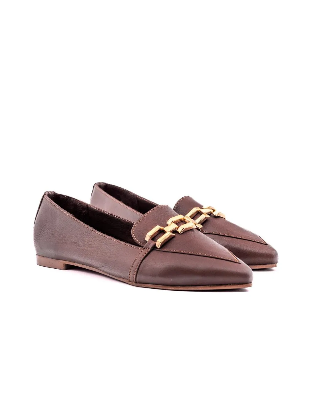 ZAPATO MOCASN MUJER TOP3 22737 MARRON