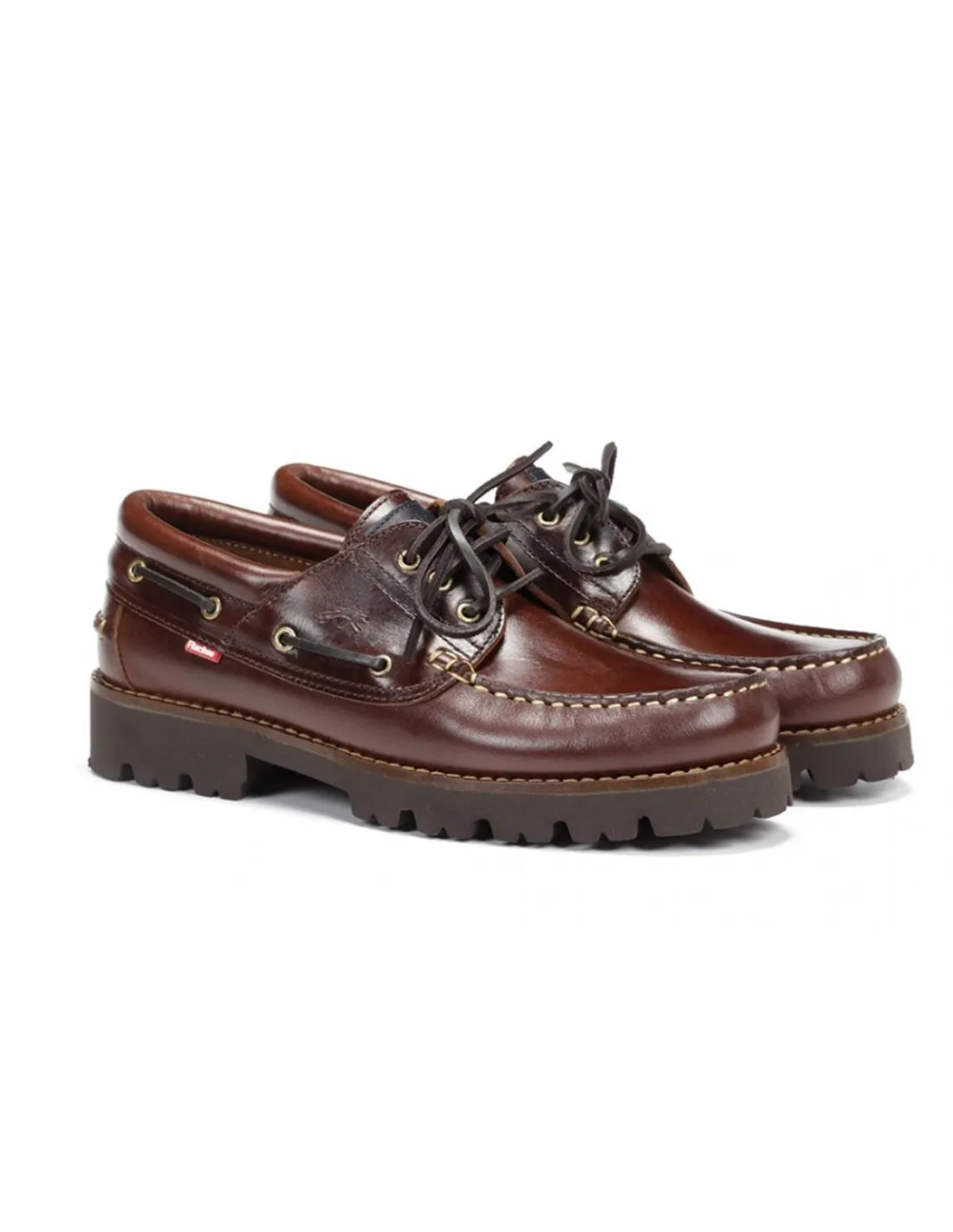 ZAPATO NAUTICO HOMBRE FLUCHOS F0046 MARRON