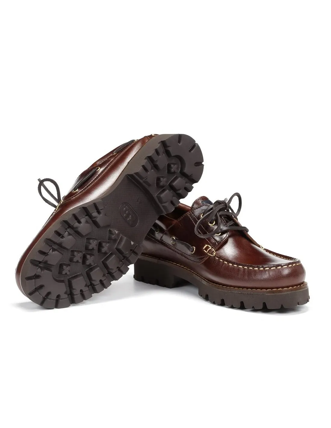 ZAPATO NAUTICO HOMBRE FLUCHOS F0046 MARRON