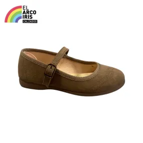 ZAPATO NIA TOKOLATE 1193 TAUPE