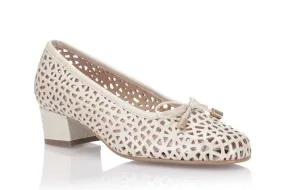 ZAPATO SALON MUJER TACON ROLDAN 2307 BEIGE