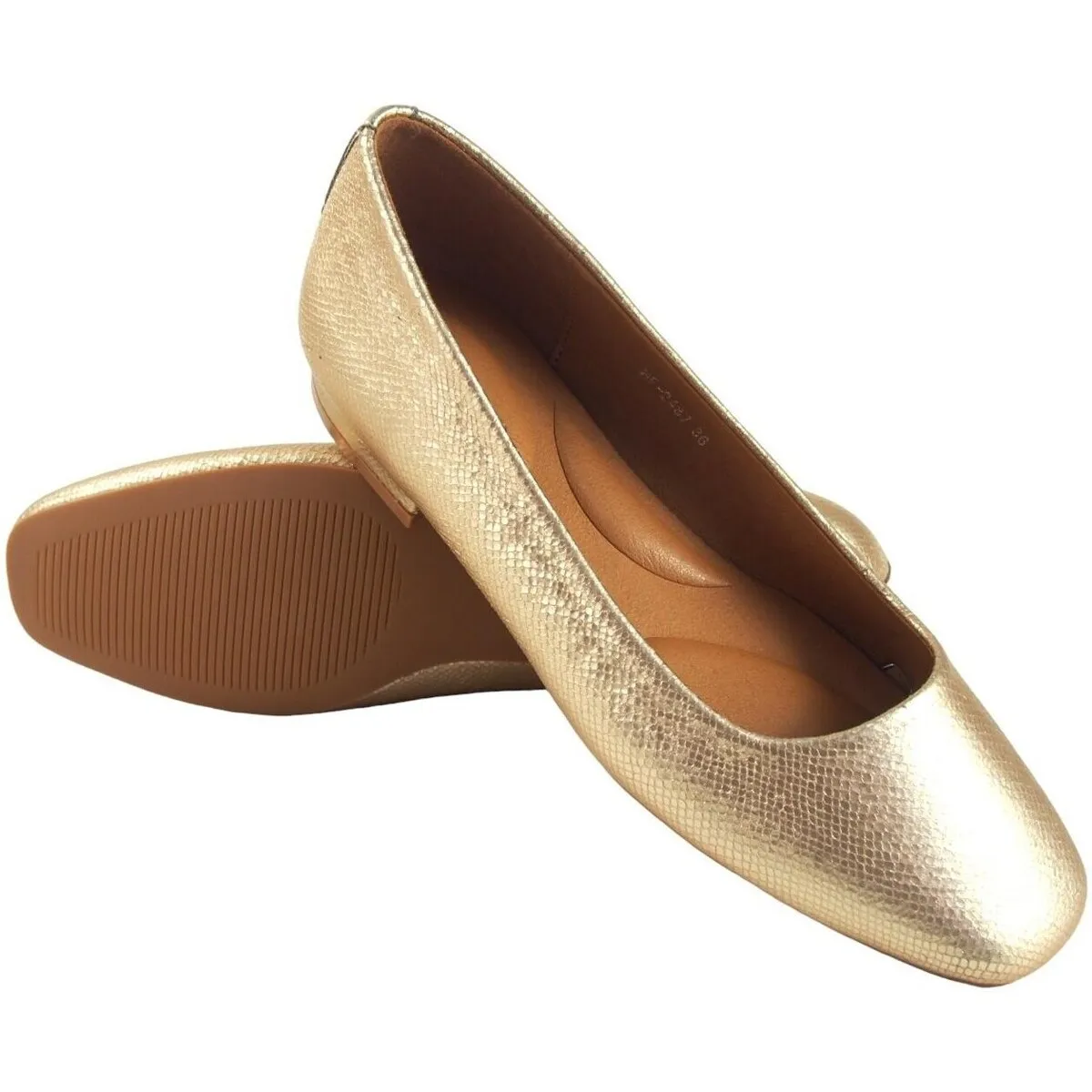 Zapato señora  hf2487 oro