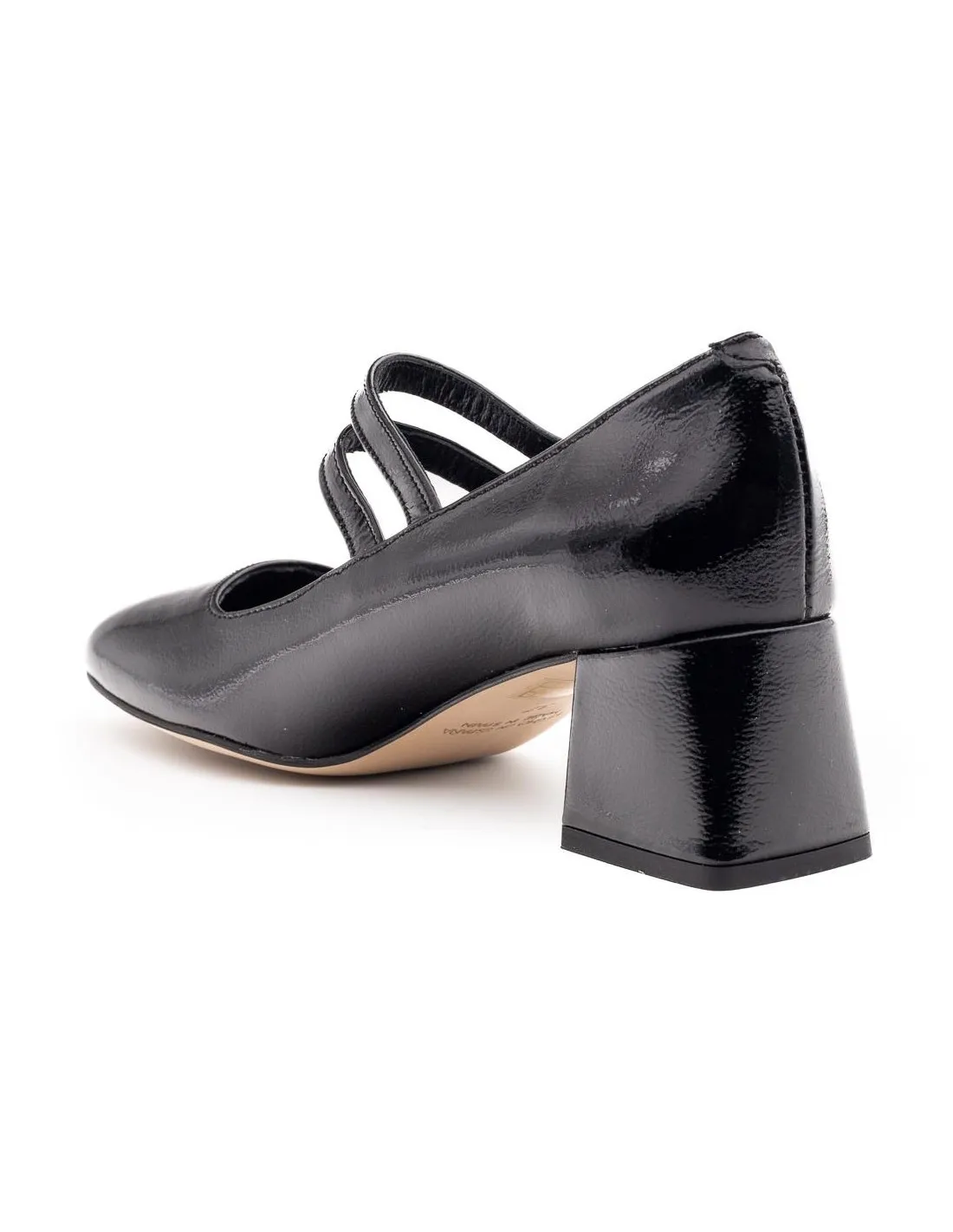 ZAPATO TACON MUJER MARY JANE MARIA JAEN 7532 NEGRO