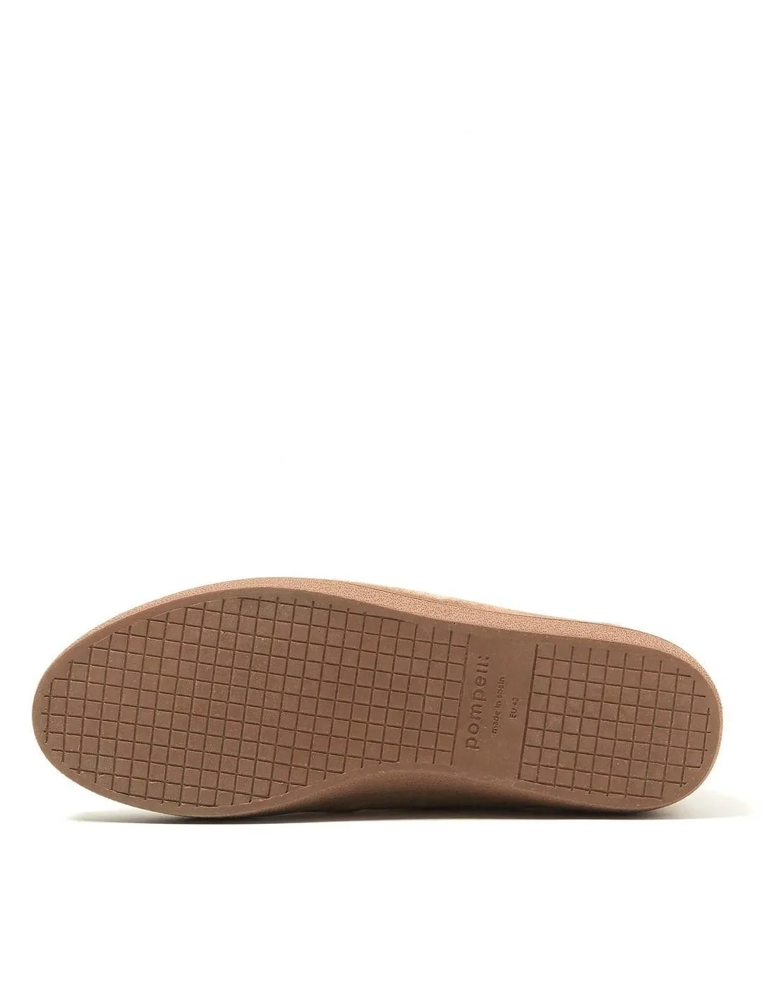 Zapato wallabee serraje beige cordones Pompeii