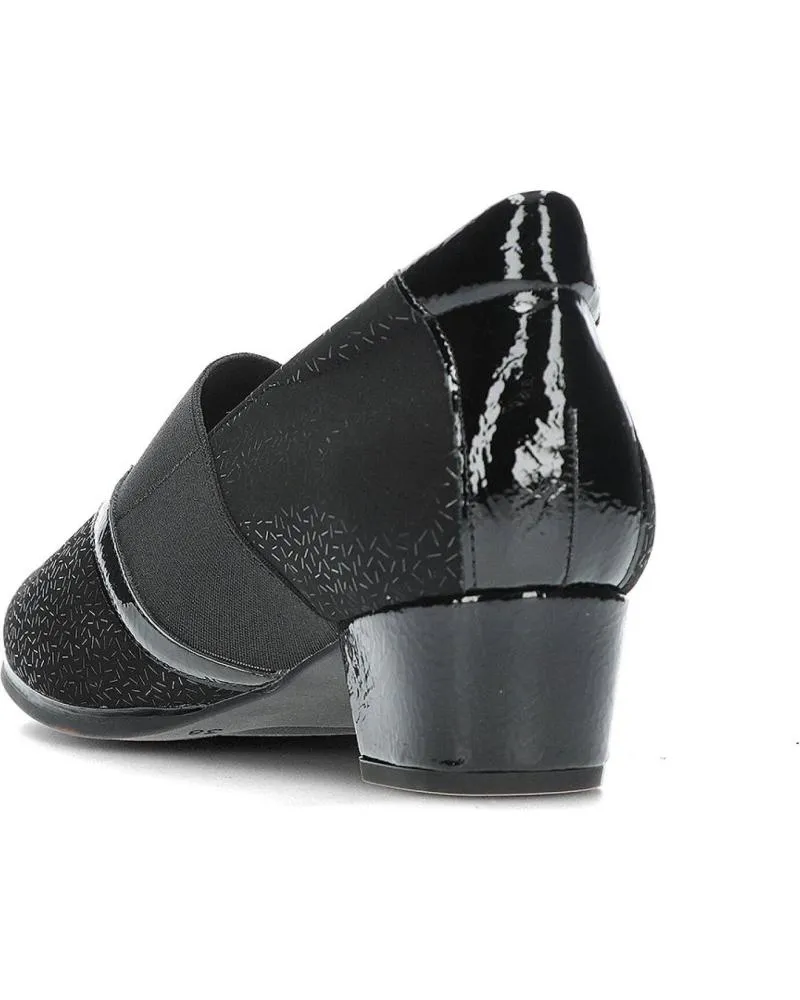 Zapatos de tacón D`CUTILLAS  de Mujer ZAPATOS CON TACON DOCTOR CUTILLAS 81753 ANCHO ESPECIAL  NEGRO