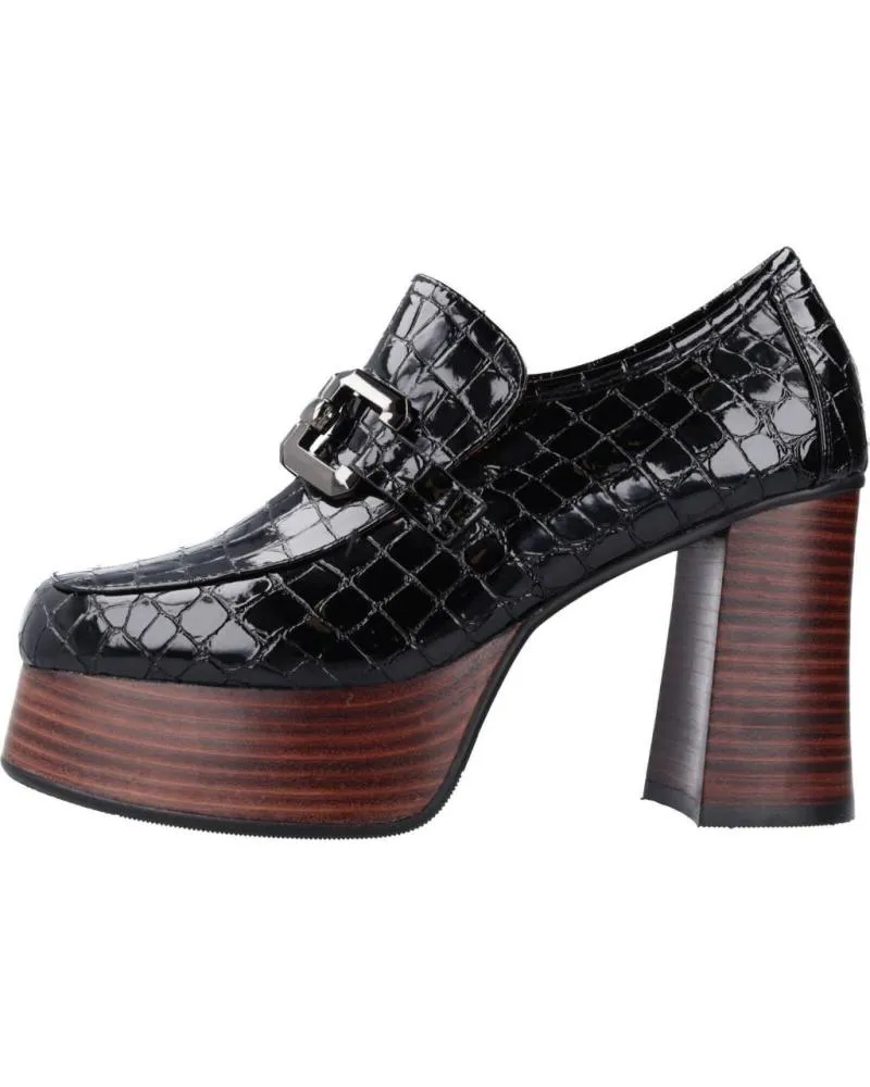 Zapatos de tacón de Mujer NOA HARMON MOCASIN TACON ALTO 9573 NEGRO