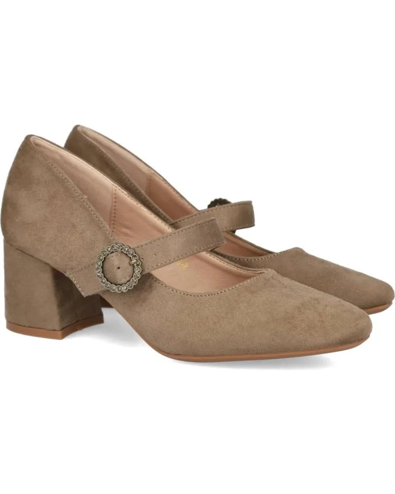 Zapatos de tacón L&R SHOES  de Mujer LR SHOES BL2596-2 ZAPATOS DE TACON PARA MUJER  TAUPE