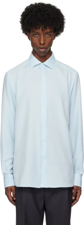 ZEGNA Long Sleeve Cashco Shirt